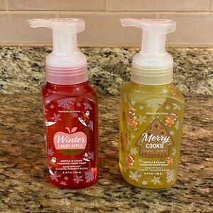 B&BW Foaming Hand Soap Duo Winter Candy Apple & Merry Cookie
